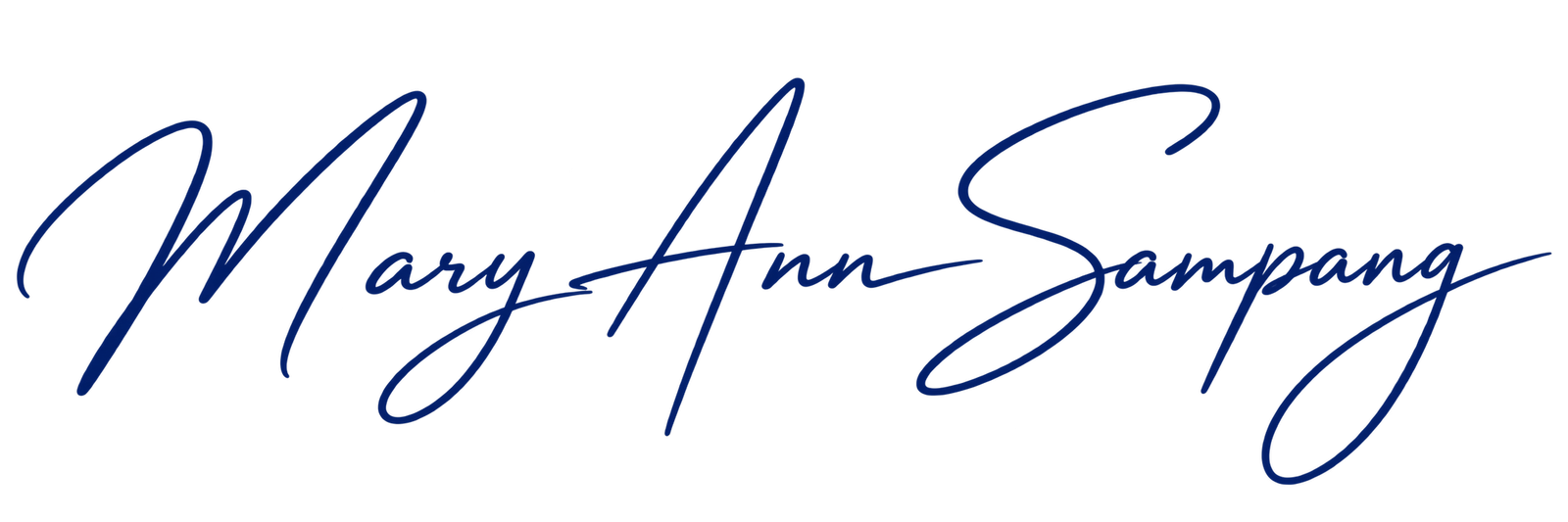 Mary Ann Sampang Signature